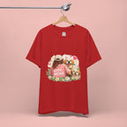 Dog Mom T-Shirt — Cute Floral Puppy Tee for Dog Lovers