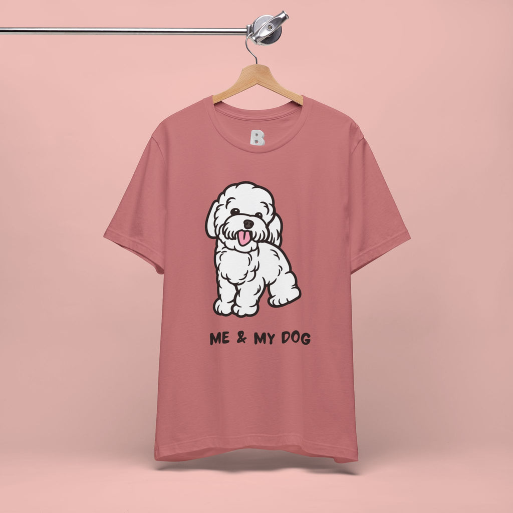 Me & My Dog T-Shirt — Cute Cartoon Puppy Tee for Dog Lovers