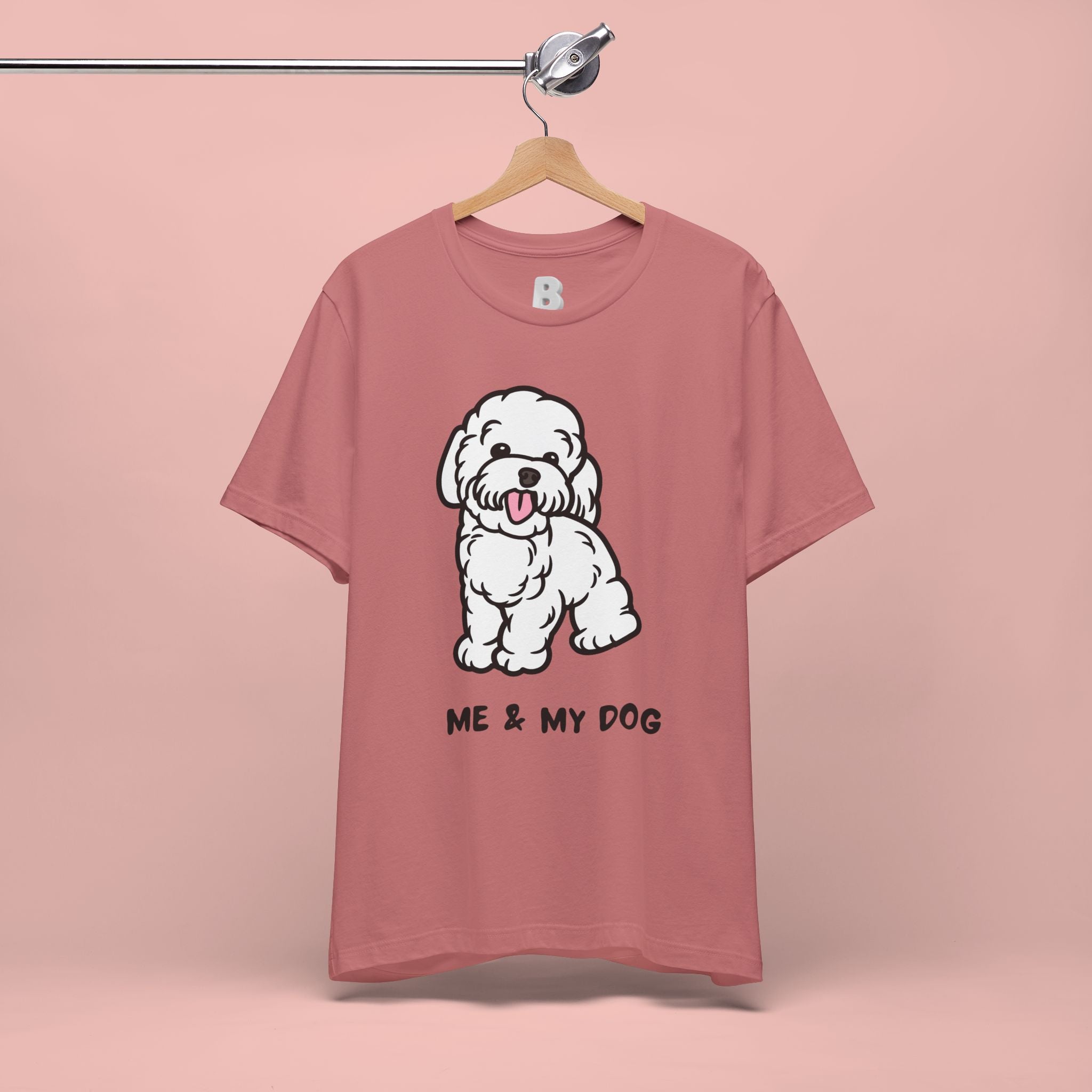 Me & My Dog T-Shirt — Cute Cartoon Puppy Tee for Dog Lovers