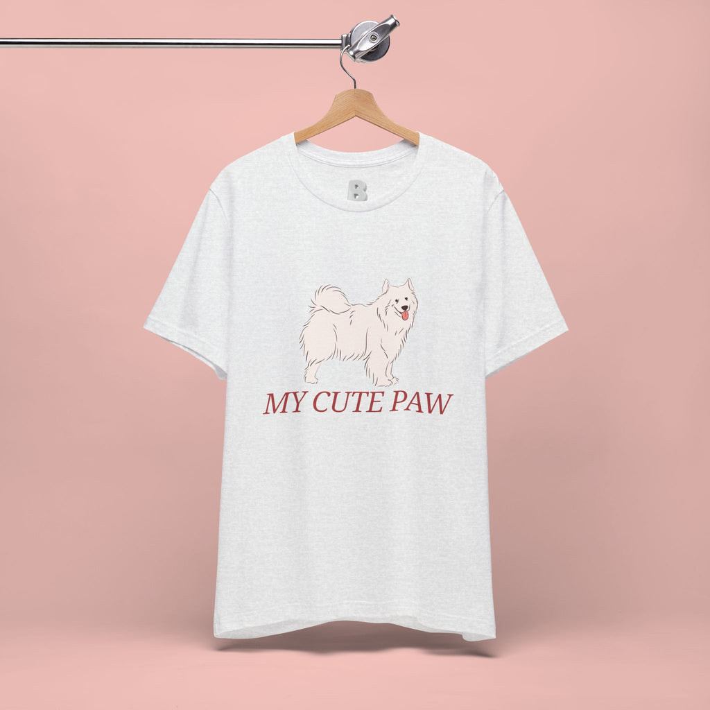 My Cute Paw Samoyed T‑Shirt — Cute Dog Graphic Tee for Pet Lovers