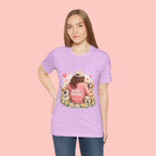 Dog Mom T-Shirt - Cute Woman with Dogs Graphic Tee
