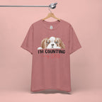 I'm Counting on My Dog T-Shirt — Cute Cavalier Dog Graphic Tee for Dog Lovers