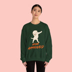Crewneck Sweatshirt - 'Mom Approved' Dabbing Dog Cute Graphic