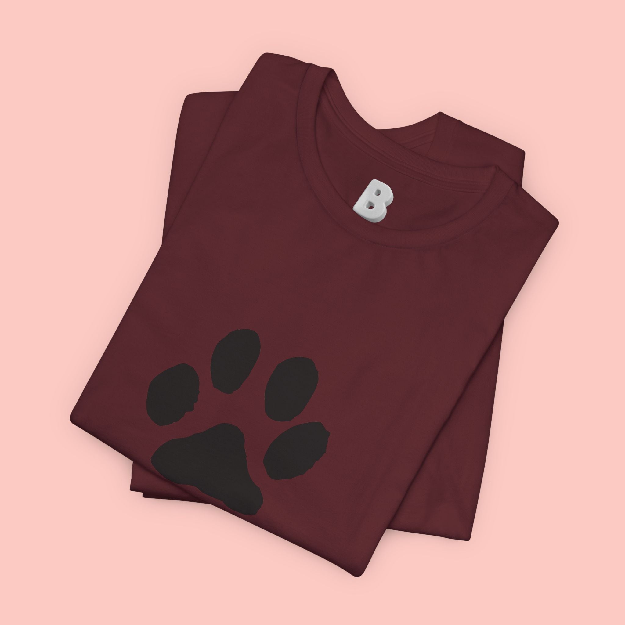 Paw Is My Favourite T‑Shirt — Dog Lover Paw Print Tee
