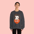 Dog Is My Baby Sweatshirt — Cute Puppy Heart Graphic Crewneck