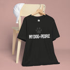 My Dog People T-Shirt — Dog Paw Graphic Tee for Dog Lovers