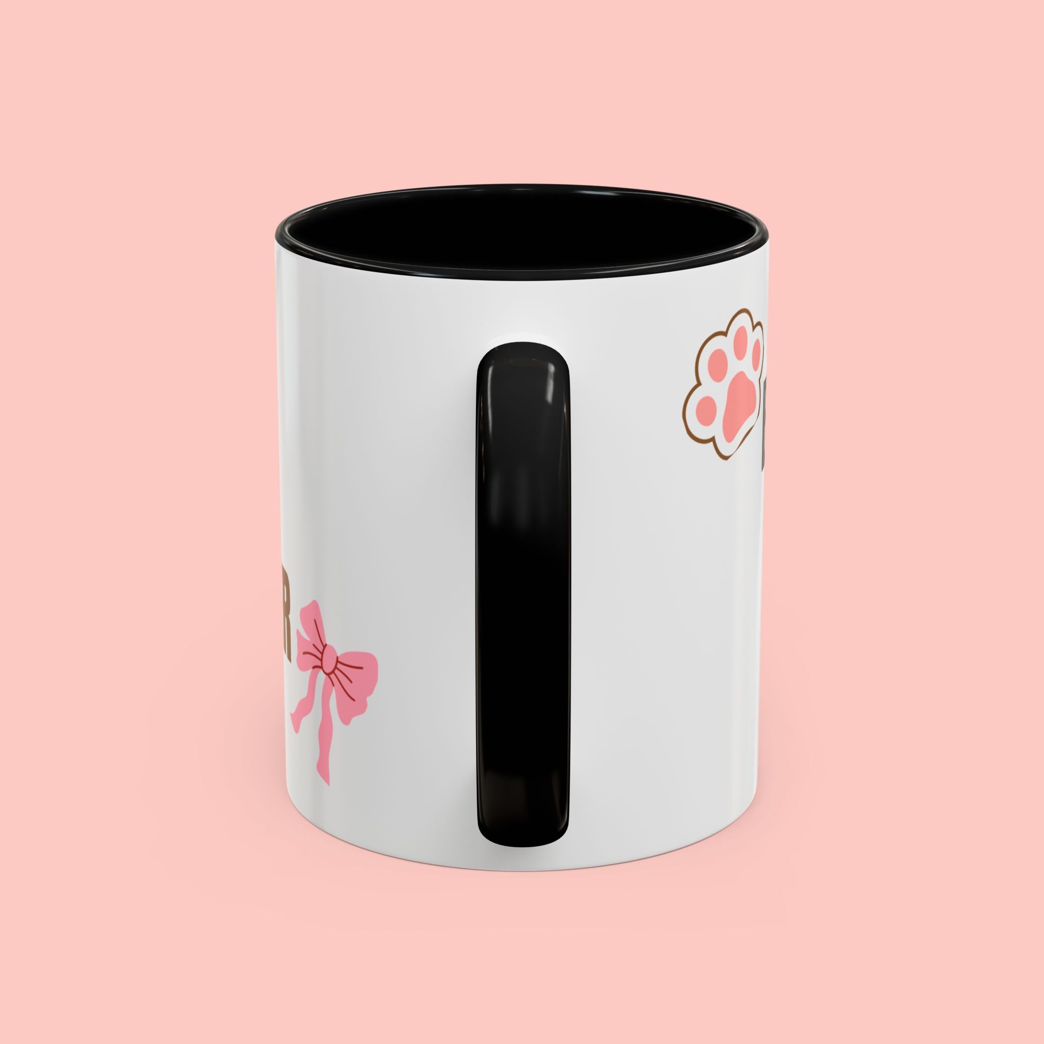 Dog Mom Coffee Mug — Best Dog Mom Ever Accent Ceramic Mug (11oz & 15oz)