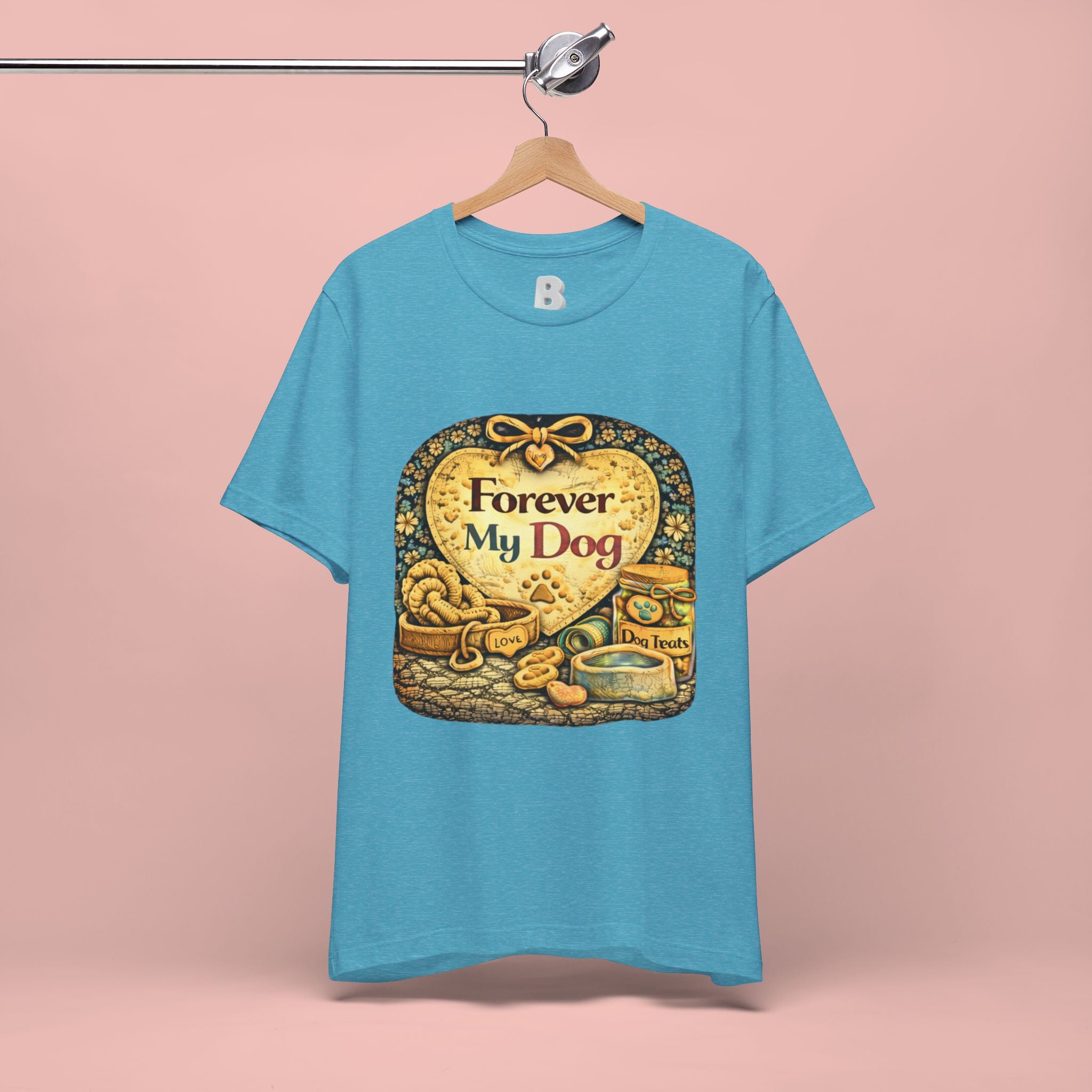 Dog T-Shirt — "Forever My Dog" Vintage Pet Lovers Tee