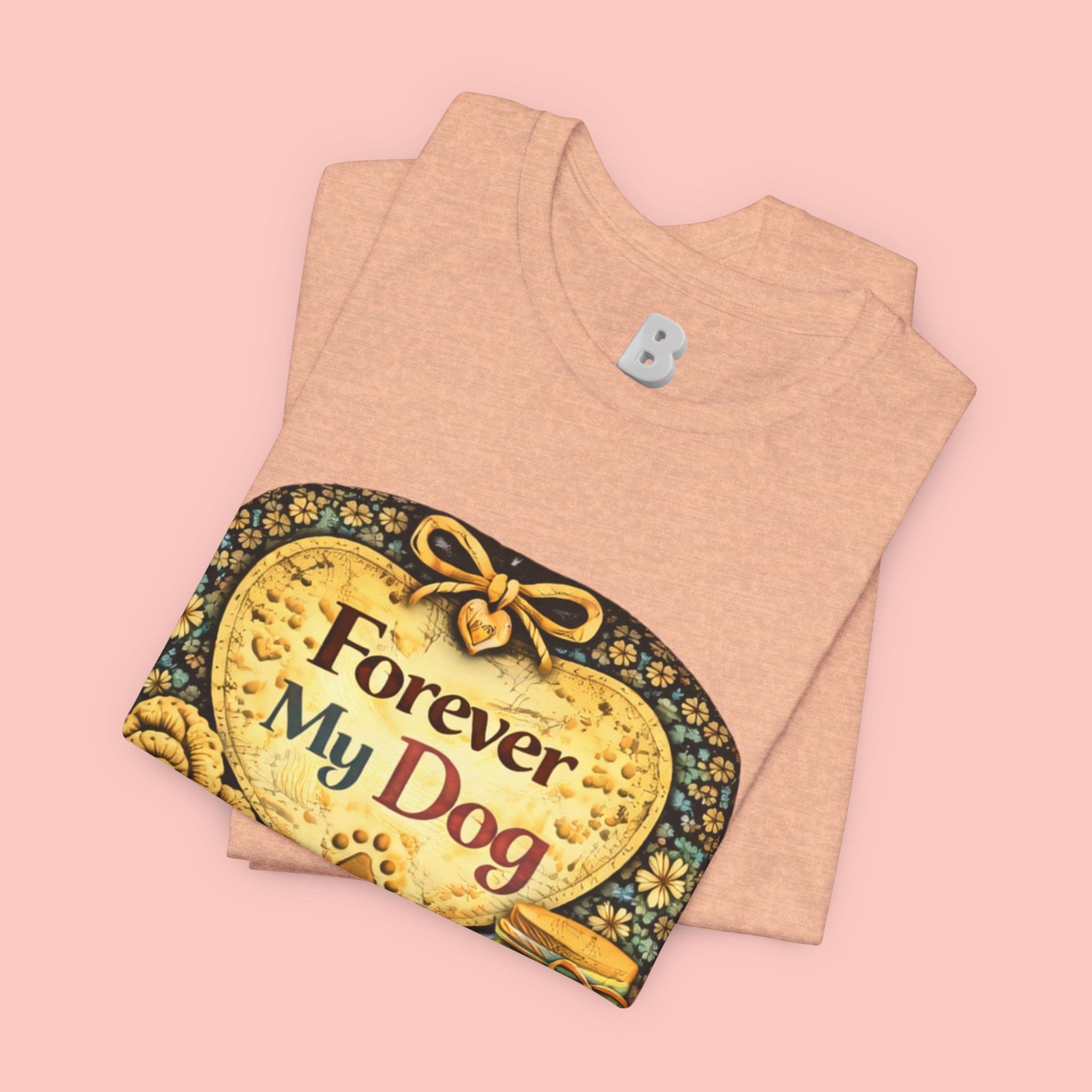 Dog T-Shirt — "Forever My Dog" Vintage Pet Lovers Tee