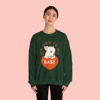 Dog Is My Baby Sweatshirt — Cute Puppy Heart Graphic Crewneck