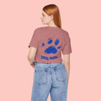 Dog Mom Paw Print T-Shirt