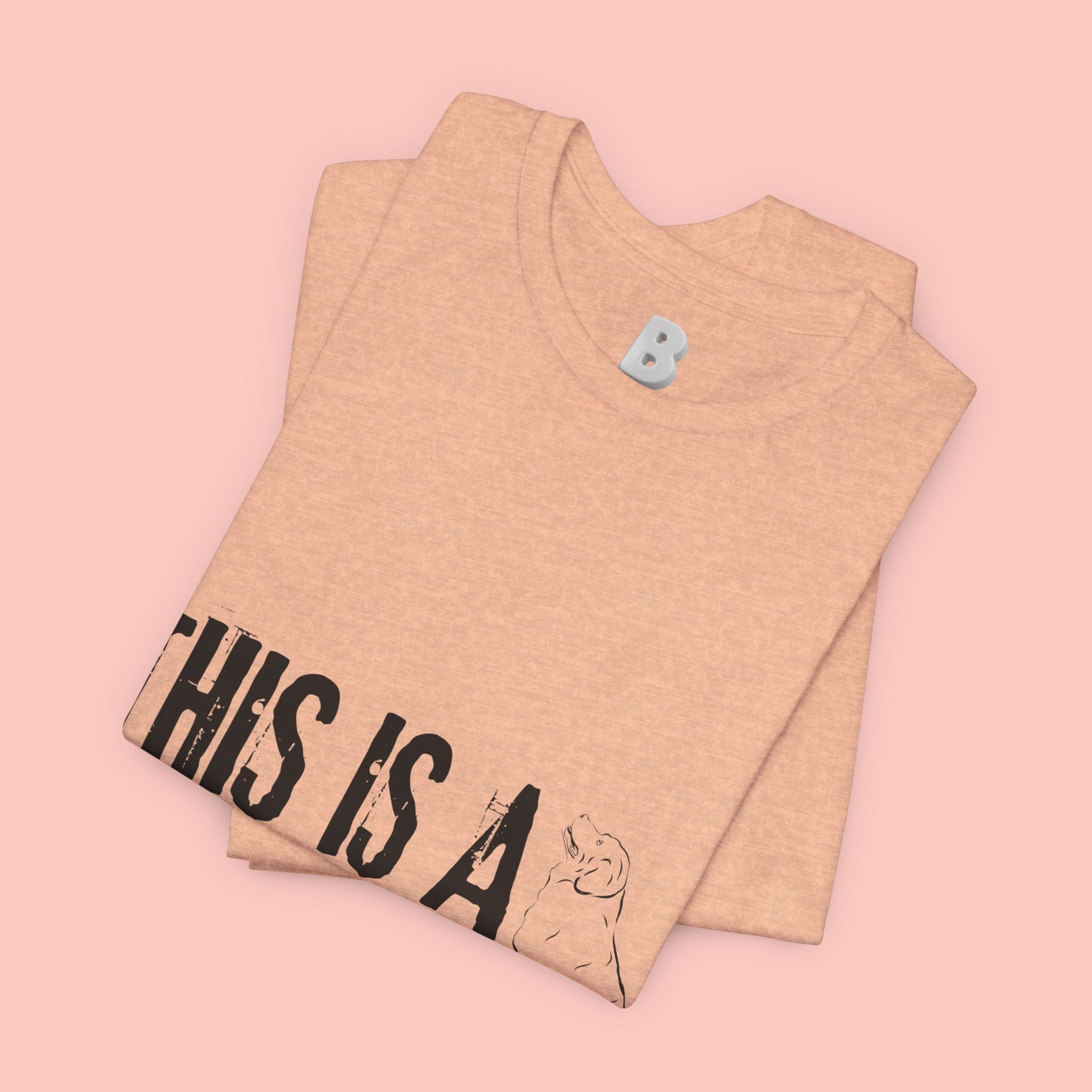 Dog Mom T-Shirt – "This Is A Dog Mom" Graphic Tee
