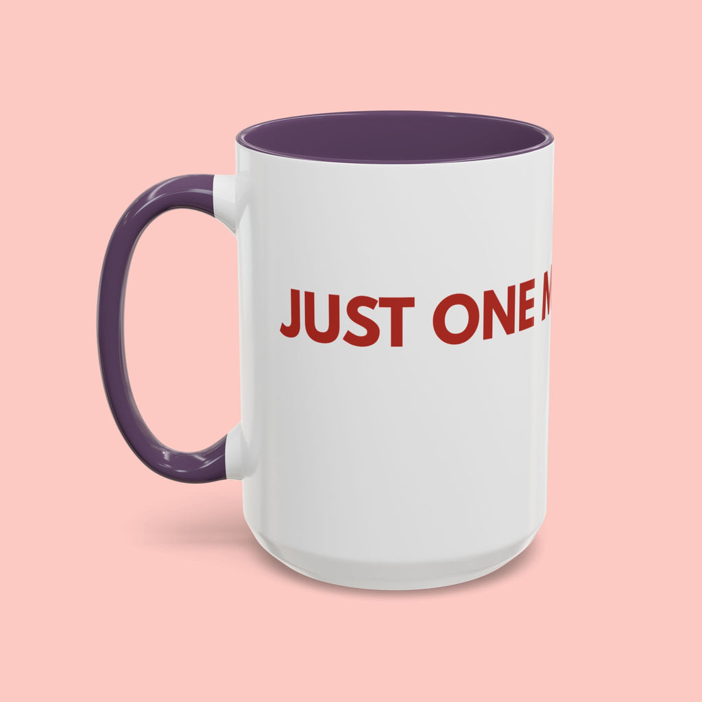 One More Dog Coffee Mug — Cute Dog Lover Accent Mug (11/15oz)