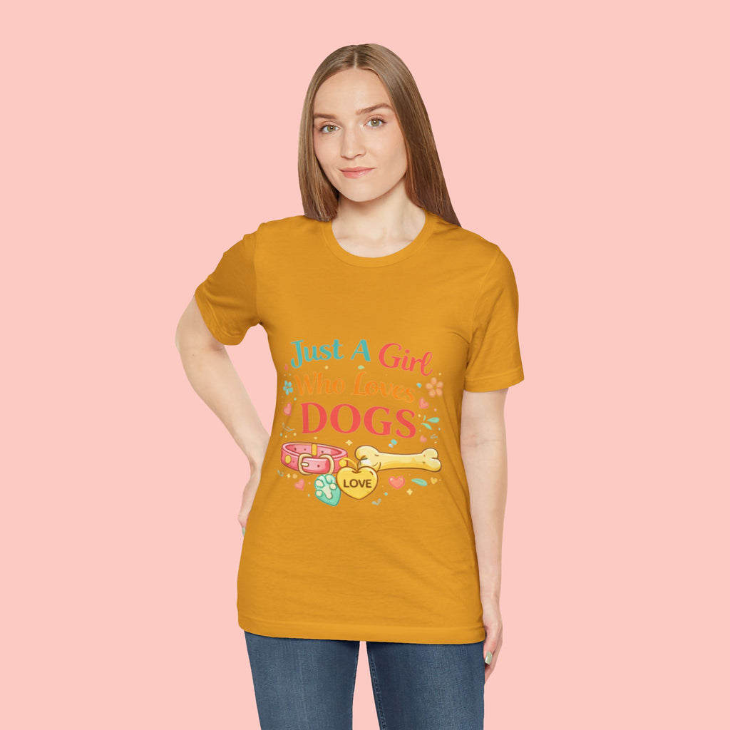 Just A Girl Who Loves Dogs T-Shirt