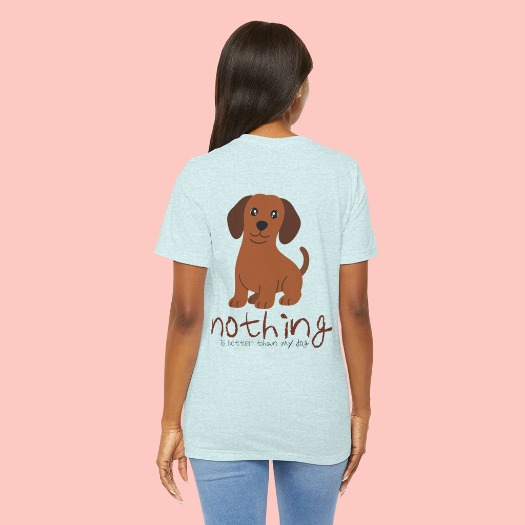Dachshund Dog Tee — “Nothing Is Sweeter Than My Dog” Graphic T-Shirt