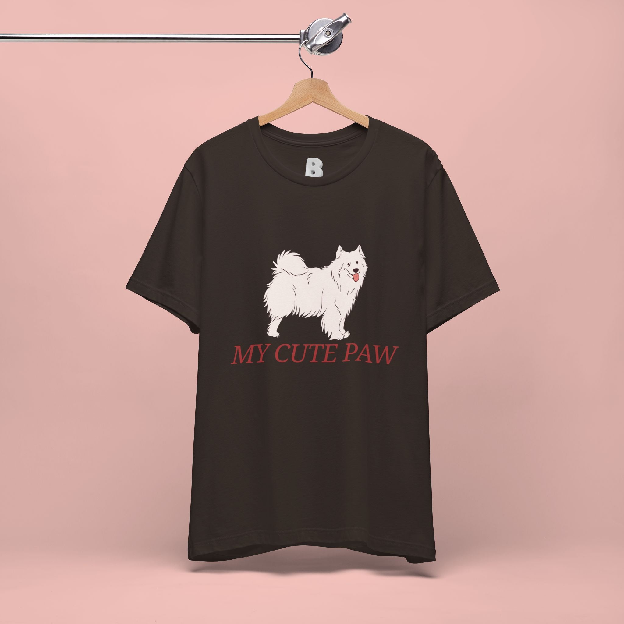 My Cute Paw Samoyed T‑Shirt — Cute Dog Graphic Tee for Pet Lovers