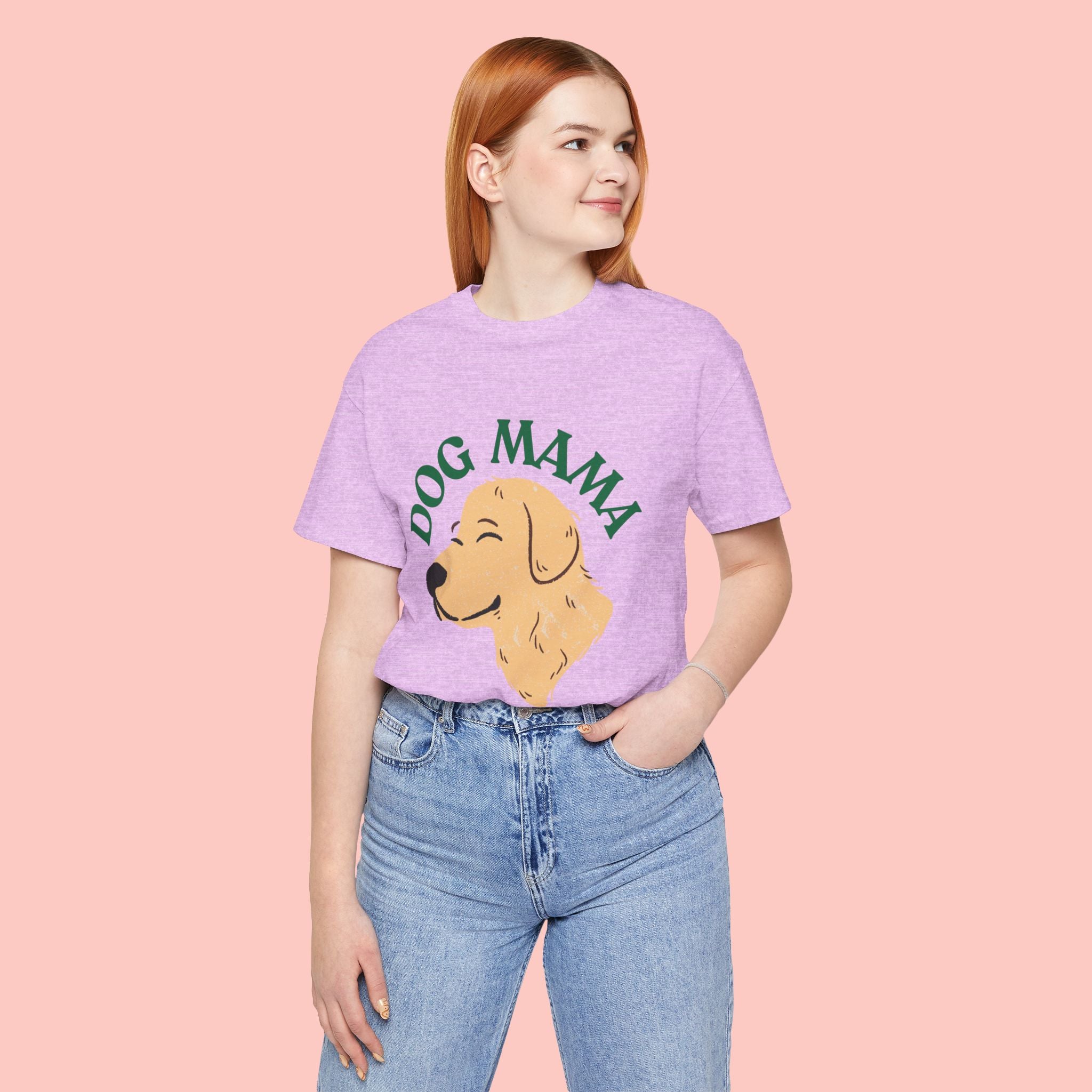 Dog Mama T-Shirt – Golden Retriever Graphic Tee