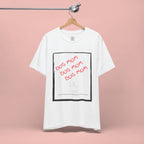 Dog Mom Graphic Tee — 'Dog Mom Dog Mom Dog Mom' Casual Pet Lover T-Shirt