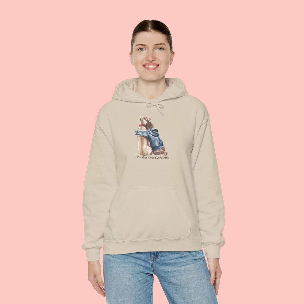 Dog Mom Hoodie — Cozy ‘Couldn’t Chew Your Feelings’ Graphic Sweatshirt