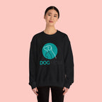 Dog Mom Crewneck Sweatshirt – Proud To Be Dog Mom Graphic Pullover