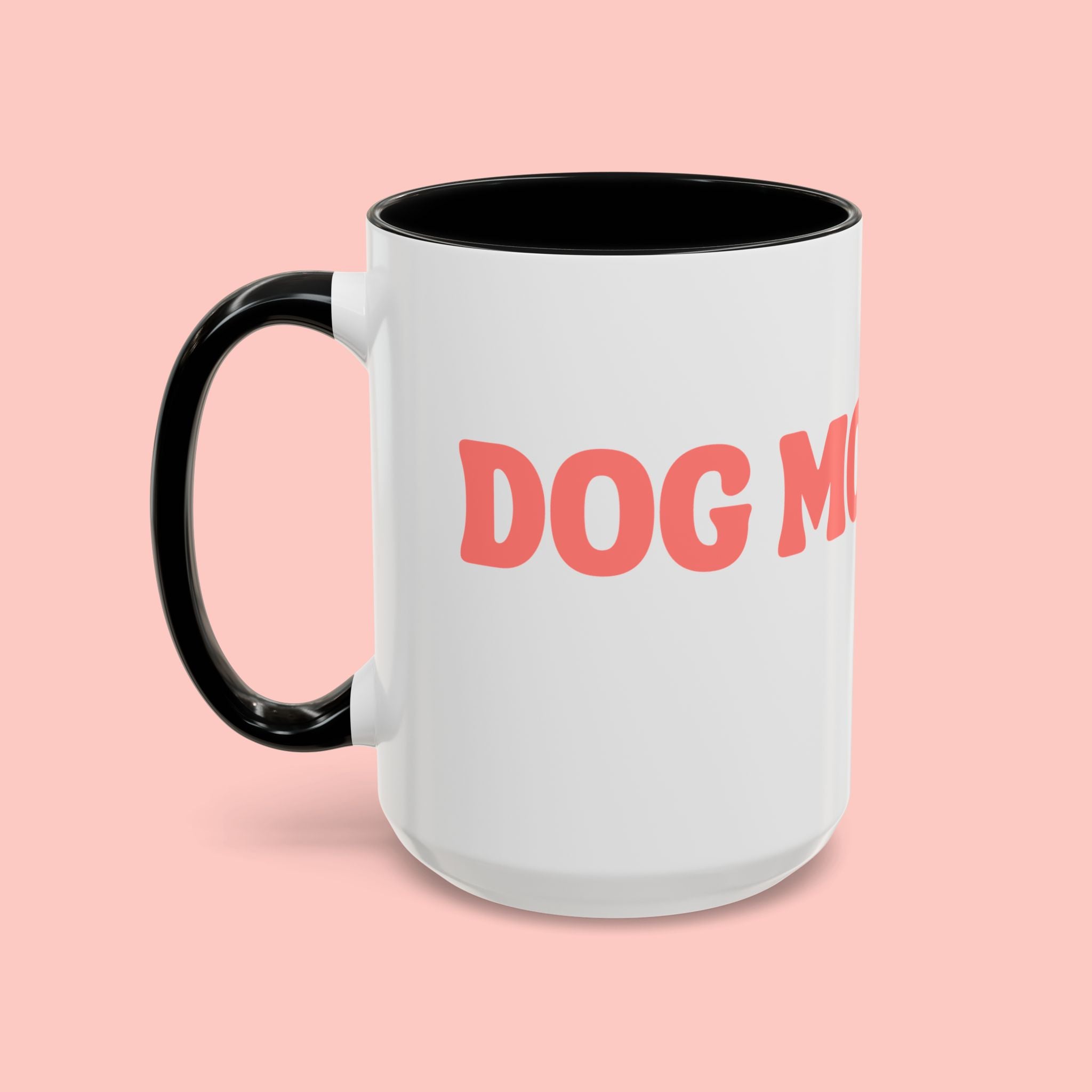 Mom Club Coffee Mug — Cute Paw Print Accent Mug for Dog Moms (11/15 oz)