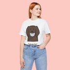 Dog Mother Wine Lover T-Shirt — Cute Cartoon Dog Graphic Tee