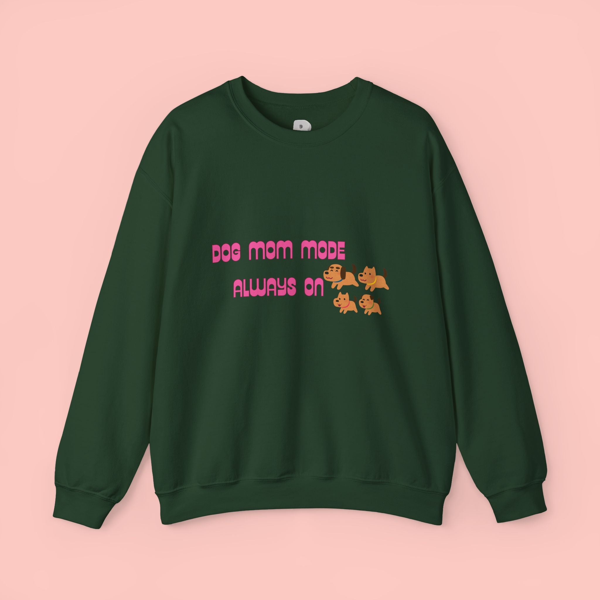 Dog Mom Made — Crewneck Sweatshirt