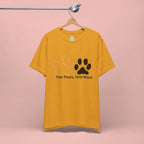 Two Paws, One Mom T-Shirt – Cute Dog Mom Paw Print Tee