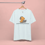 Zoom Meeting Approved Tee — Cute Puppy with Headset Laptop Graphic