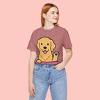 Love Your Dog Tee — Cute Golden Retriever Graphic T-Shirt