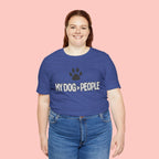 My Dog People T-Shirt — Dog Paw Graphic Tee for Dog Lovers