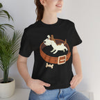 Mommy's Dog T-Shirt – Cute Puppy & Collar Graphic Tee for Dog Moms