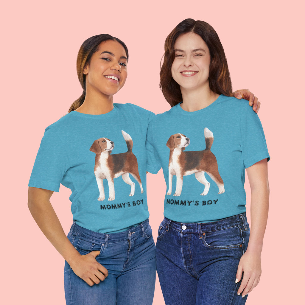 Mommy's Boy Beagle T-Shirt — Cute Dog Lover Tee