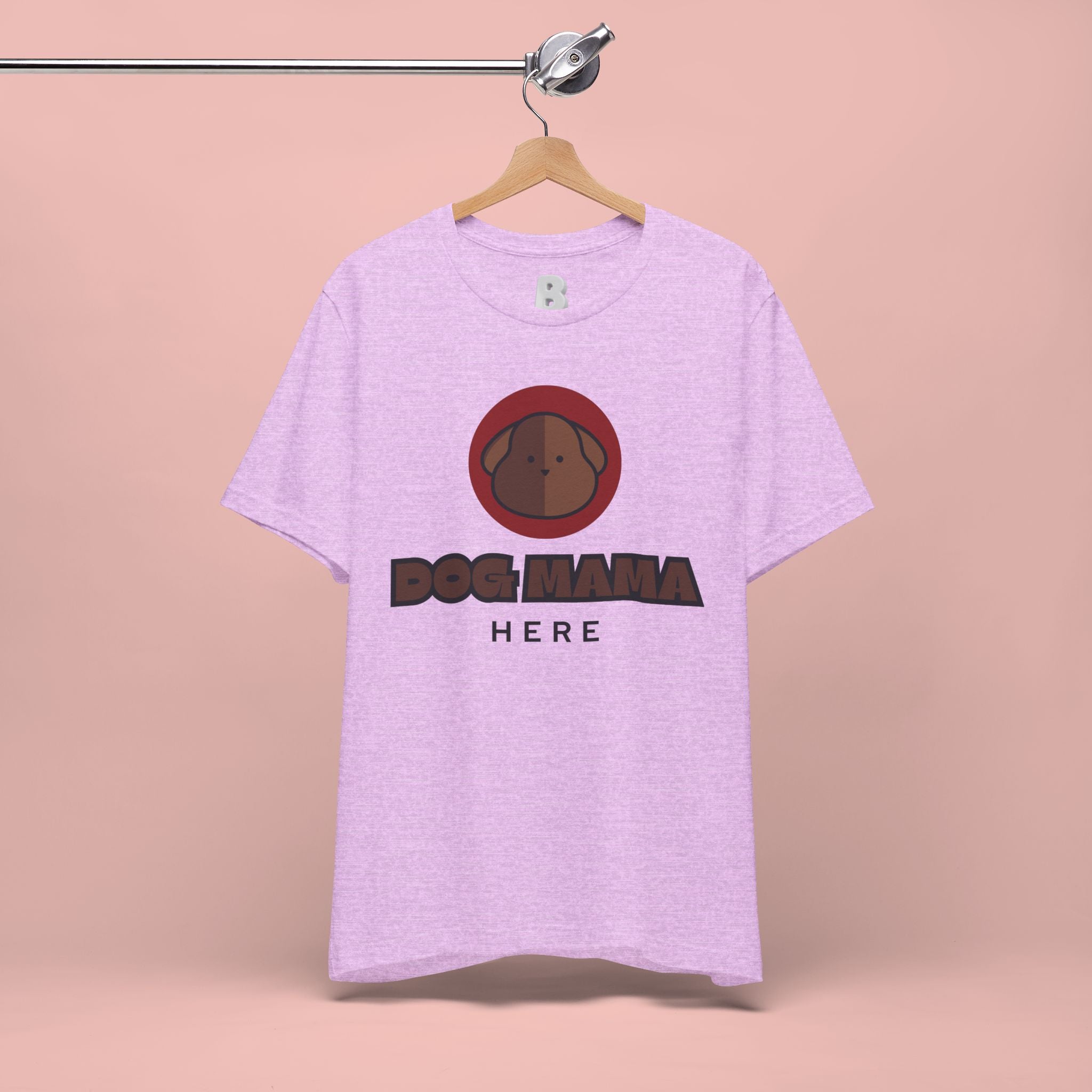 Dog Mama T-Shirt – Cute Brown Pup Graphic Tee