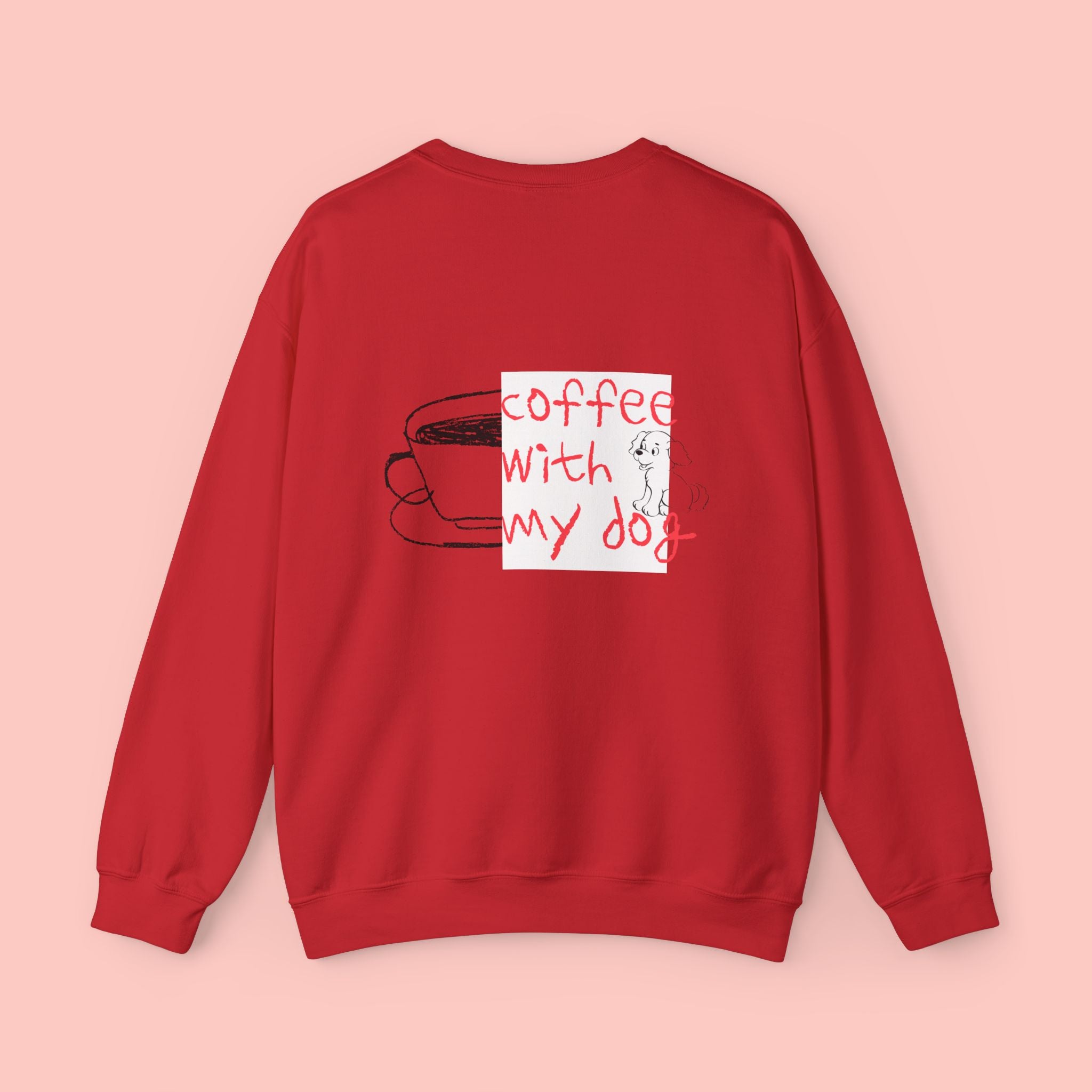 Coffee With My Dog Crewneck Sweatshirt