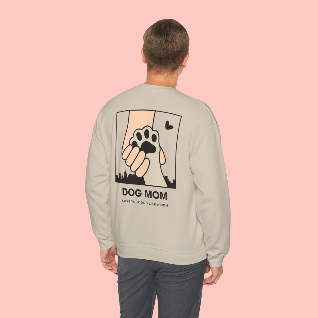 Dog Mom Sweatshirt – 'Love Your Dog Like a Mom' Crewneck