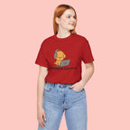 Zoom Meeting Approved Tee — Cute Puppy with Headset Laptop Graphic