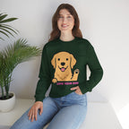 Golden Retriever "Love Your Dog Everyday" Sweatshirt - Cute Pet Lover Crewneck