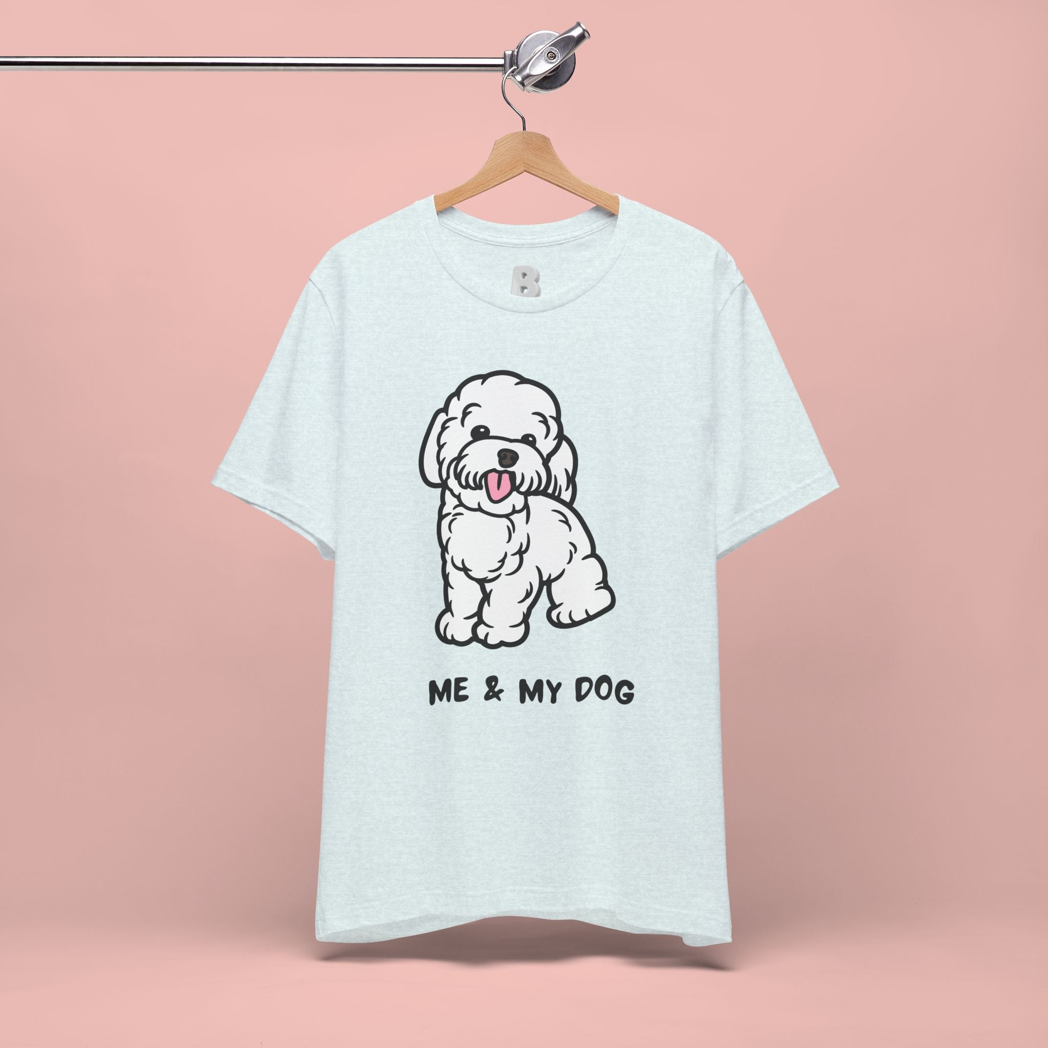 Me & My Dog T-Shirt — Cute Cartoon Puppy Tee for Dog Lovers