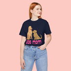 Dog Mom T‑Shirt — Cute Retro Dogs Graphic Tee for Dog Lovers