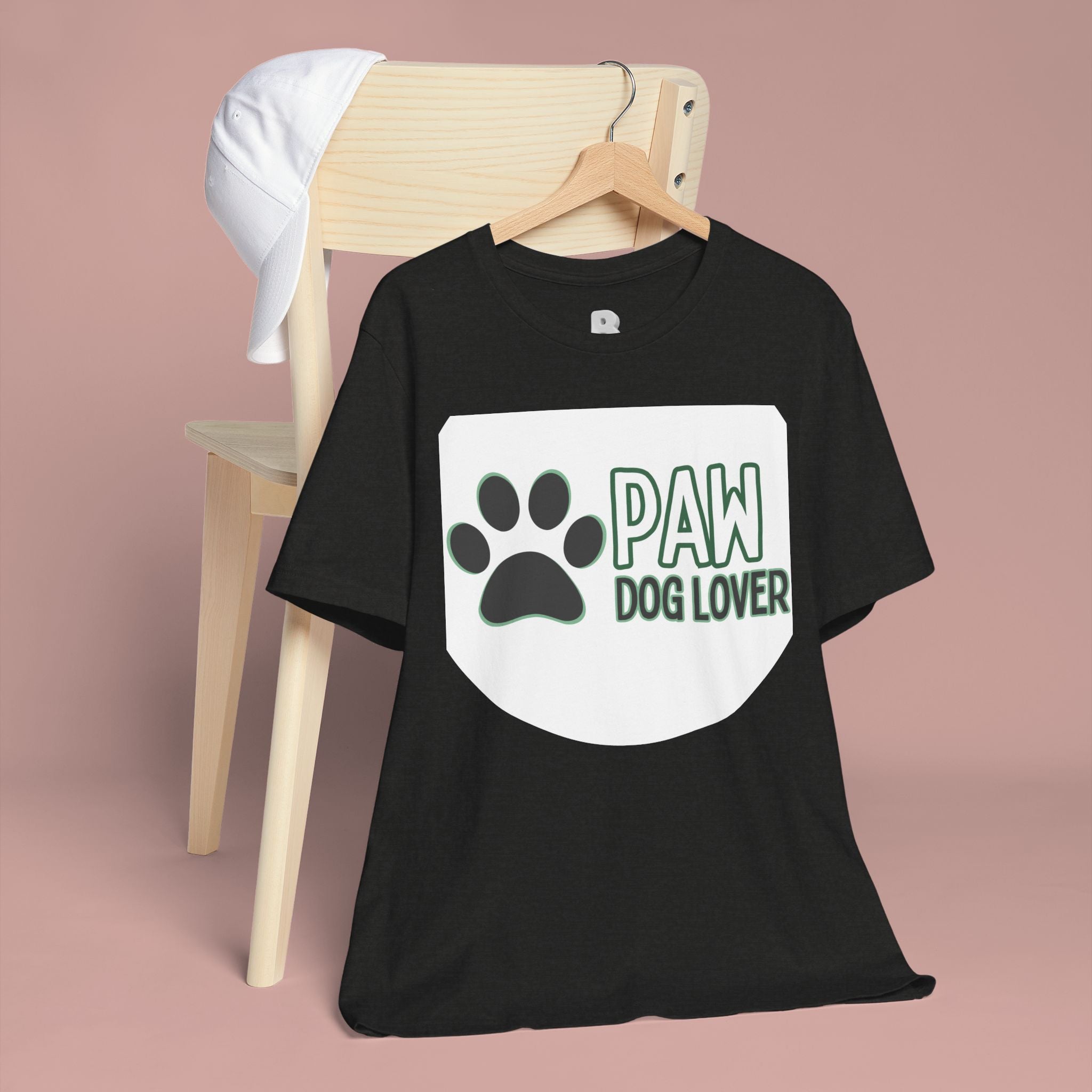 Paw Dog Lover T-Shirt — Cute Paw Print Tee for Dog Owners