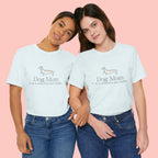 Dog Mom Tee — "Dog Mom: It Is A Lifestyle, Not Hobby" Cute Dachshund Graphic T-Shirt