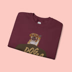 Dog Mama Crewneck Sweatshirt — Cute Puppy Graphic Pullover for Dog Lovers