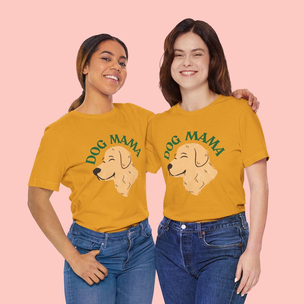Dog Mama T-Shirt – Golden Retriever Graphic Tee