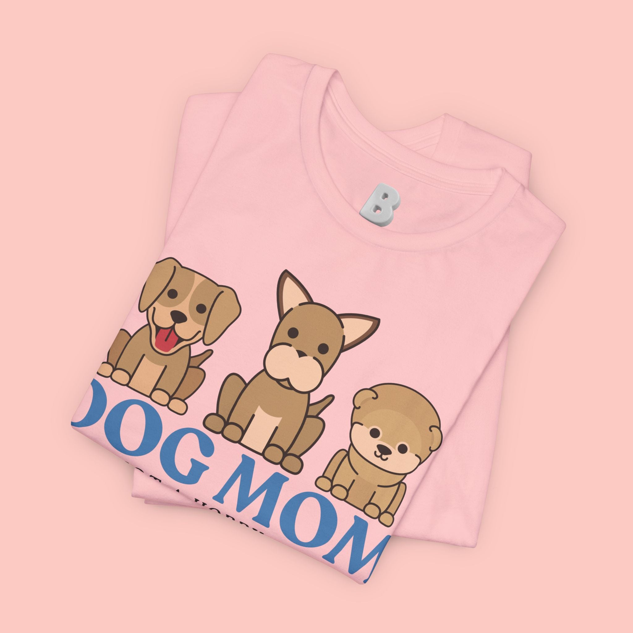 Dog Mom Tee — "Dog Mom: It Is Not A Hobby, It Is A Lifestyle" Cute Puppy Graphic T‑Shirt