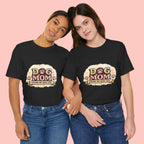 Dog Mom T-Shirt – "Loving My Dog Life" Cute Paw Print Tee for Pet Moms