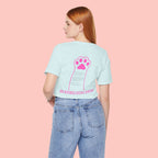 Blessed Dog Mom T-Shirt — Pink Paw Graphic Dog Lover Tee