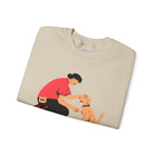 Love Your Dog Crewneck Sweatshirt — Cute Pet Lover Graphic Pullover
