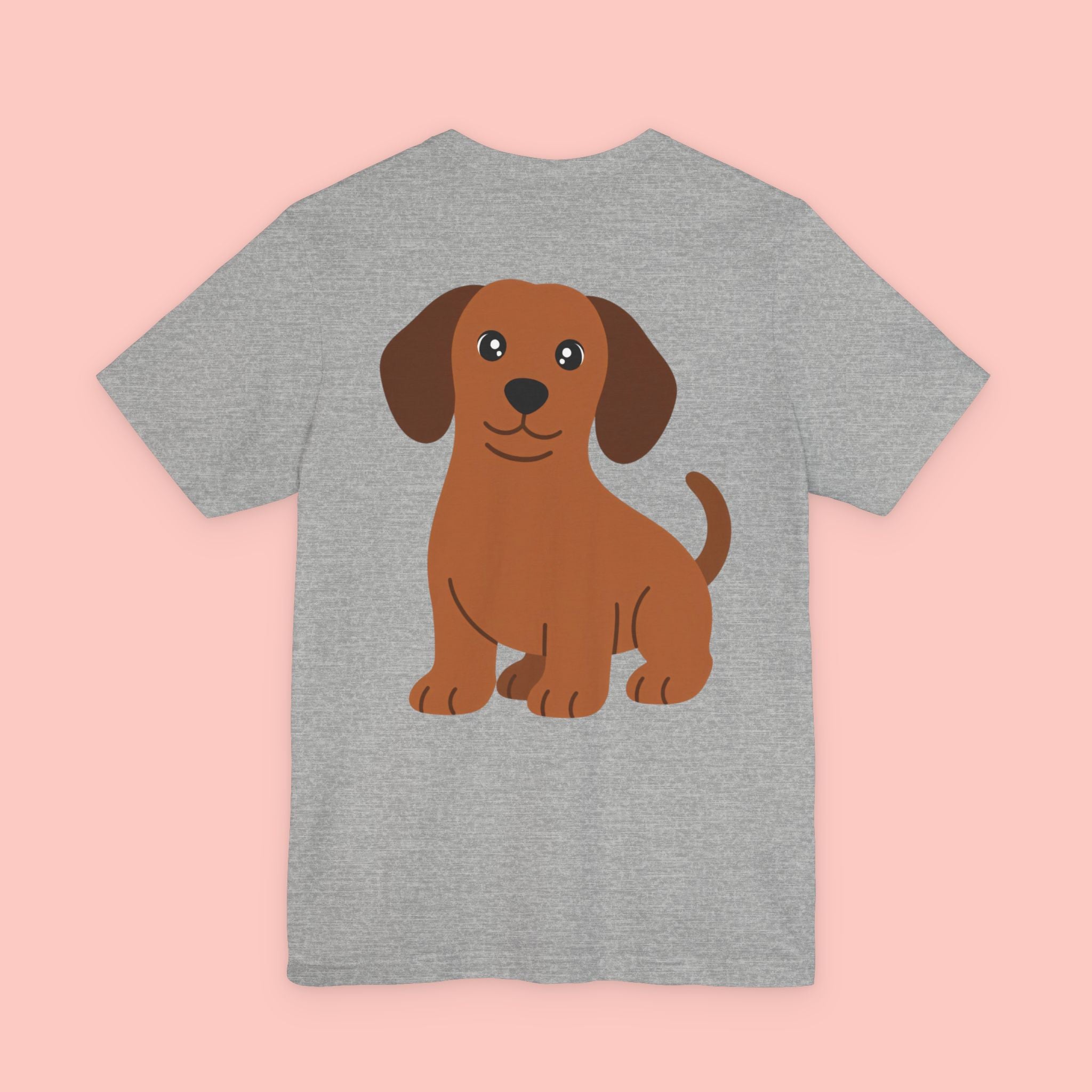 Dachshund Graphic Tee - Cute Brown Sausage Dog T-Shirt