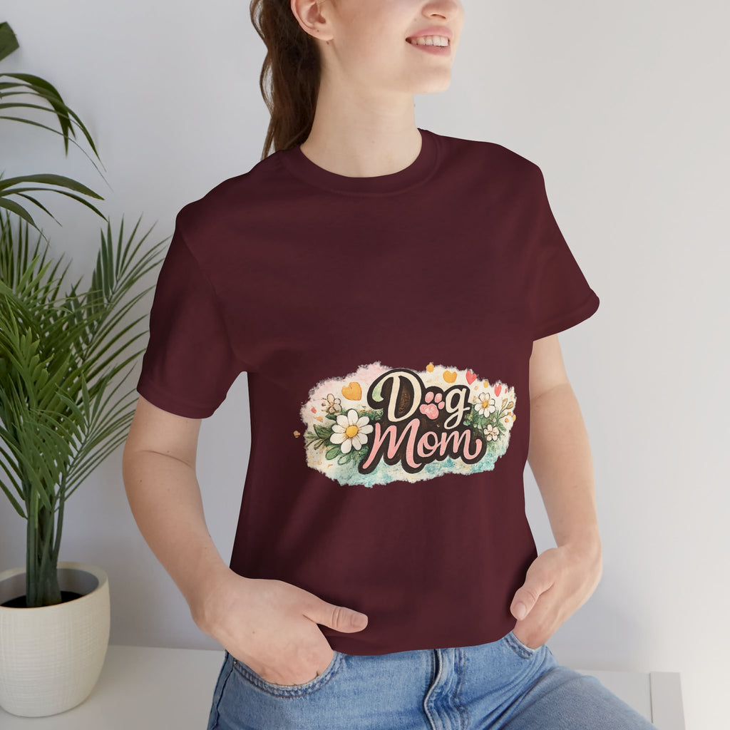 Dog Mom Floral Tee